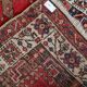 Antique Serab wool runner, crimson field & stepped medallions, c. 1920s — 93 × 204 cm — 1C1284