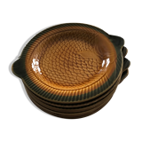 Sarreguemines fish plates