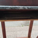 Old Louis XVI style console with marble top