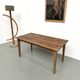 Farm table with tapered legs, L155 cm