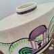 STR France Art Deco vase, vintage ceramic decoration