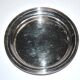 Carafe coaster - ercuis bottle holder in silver metal with 14.5cm net