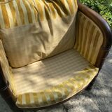 Fauteuil bergère Empire début XIXe