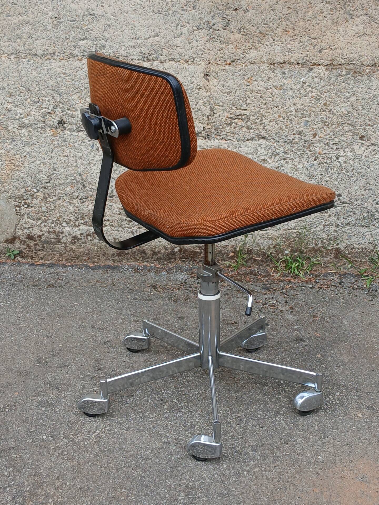 Chaise de bureau réglable Strafor, années 70