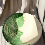 Saladier en céramique de tamegroute vert émeraude