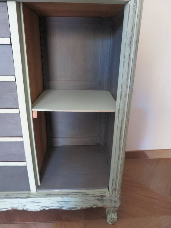 Vintage - confiturier - buffet bas – Champêtre / Shabby chic - Bois massif