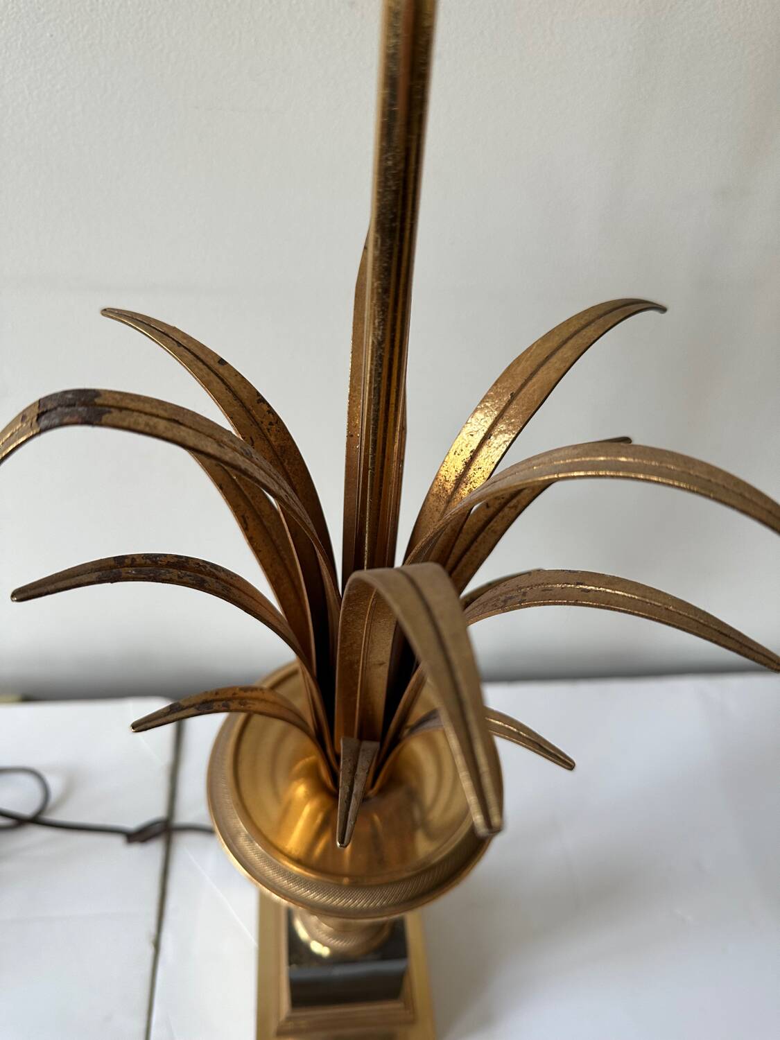 Palm tree lamp