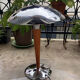 Vintage design liner mushroom table lamp