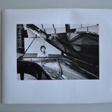 "piano pianist" original anonymous black & white photo