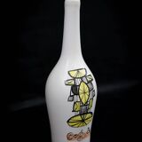 "Cognac" liqueur bottle in glazed earthenware by Roger Capron Vallauris