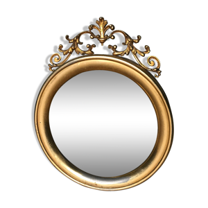 miroir rond 50x62cm