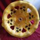 PROVENCAL CERAMIC GLAZE - OLIVES & HEARTS DECORATION - VINTAGE