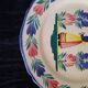 Old HB Quimper Plate Breton Decor Hand Painted