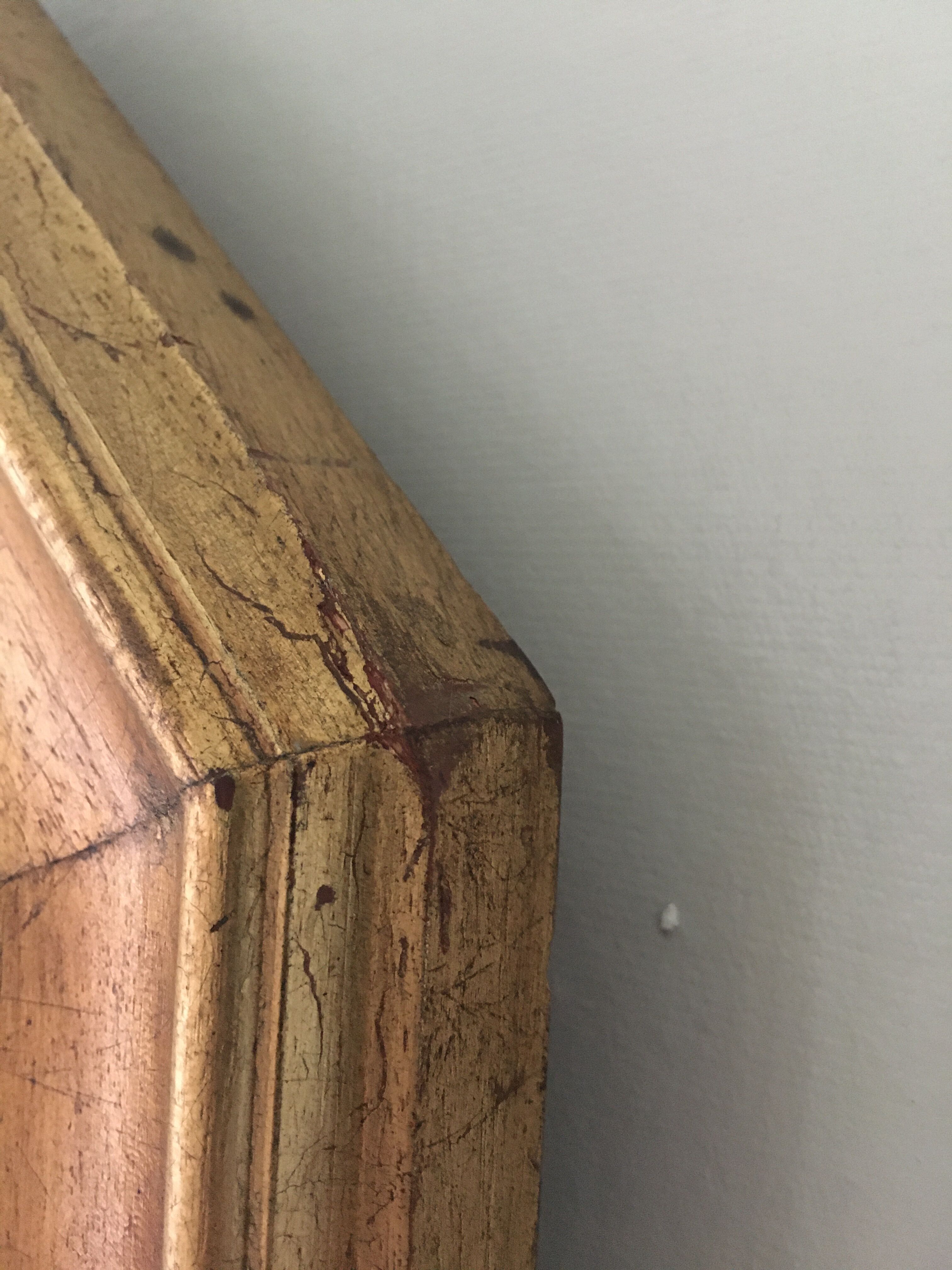 Octagonal mirror 78x58cm