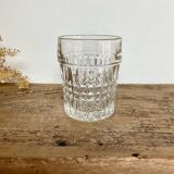 5 vintage whiskey glasses