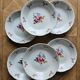 Assiettes creuses en porcelaine de Bohême