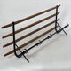 Coat rack 1950 metal and vintage wood