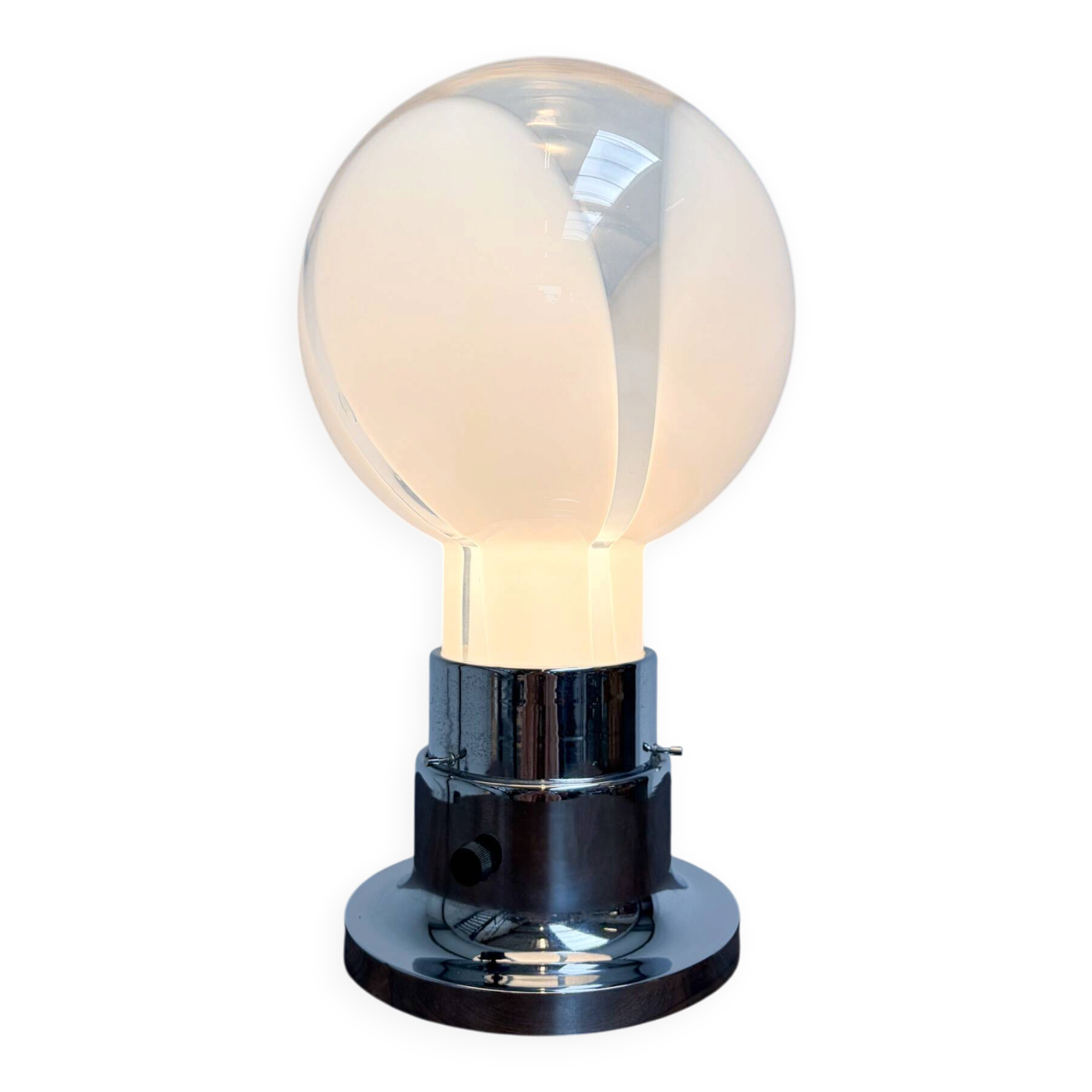 Italian Murano glass lamp 52 cm, 1970s