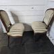 Paire de chaises style Louis XV