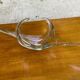 60s stretched crystal centrepiece fruit bowl
