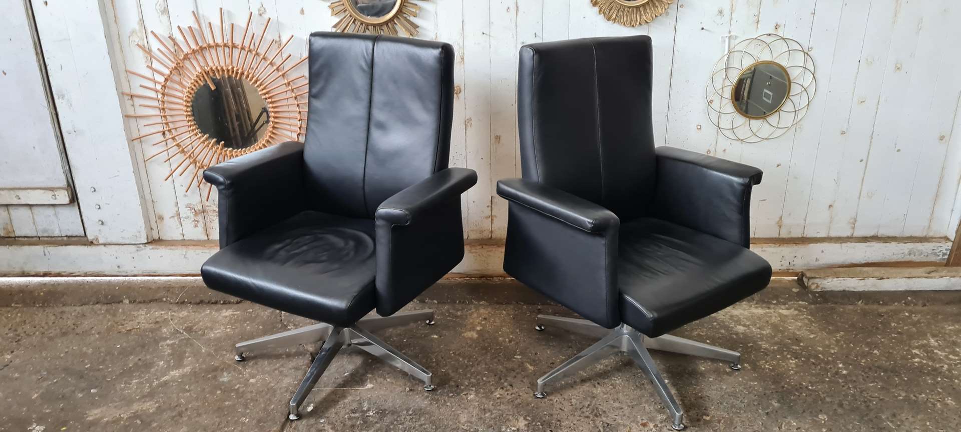 Pair of vintage armchairs