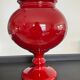 Vintage standing vase in glazed ceramic 70s