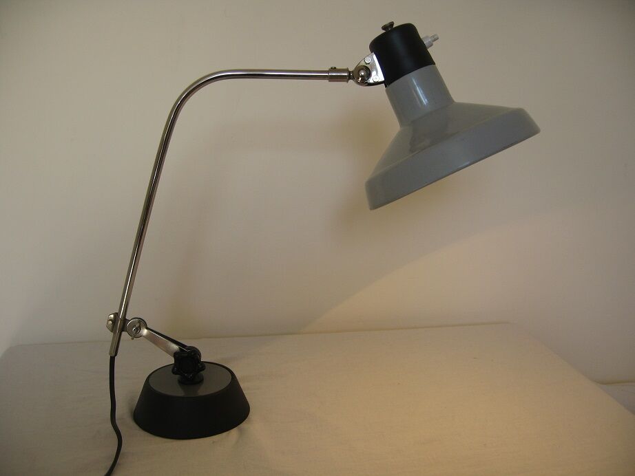 Industrial desk lamp