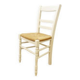Chaise en paille