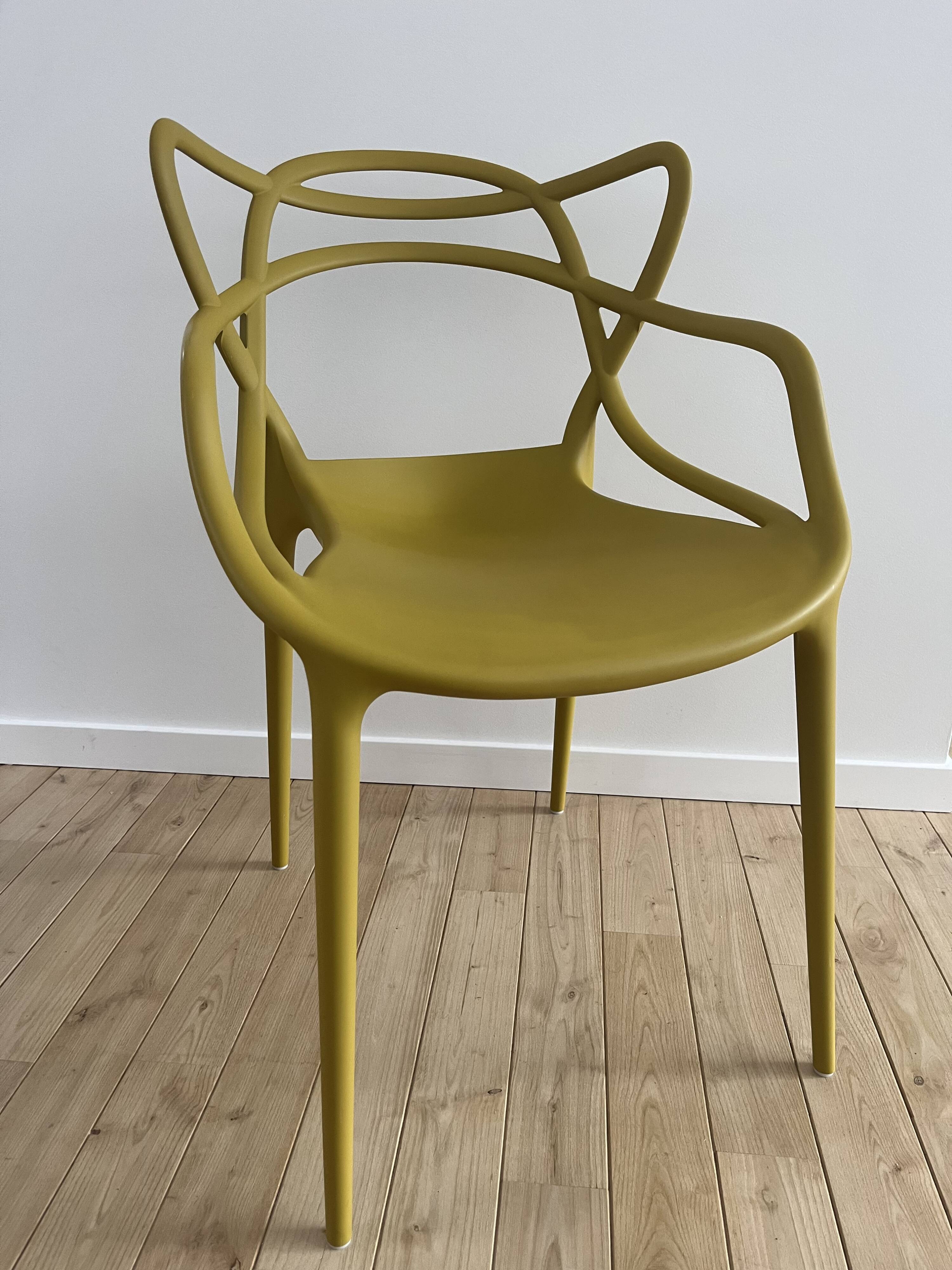 6 kartell masters chairs
