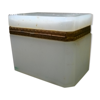 Old opaline box "Charles X period"