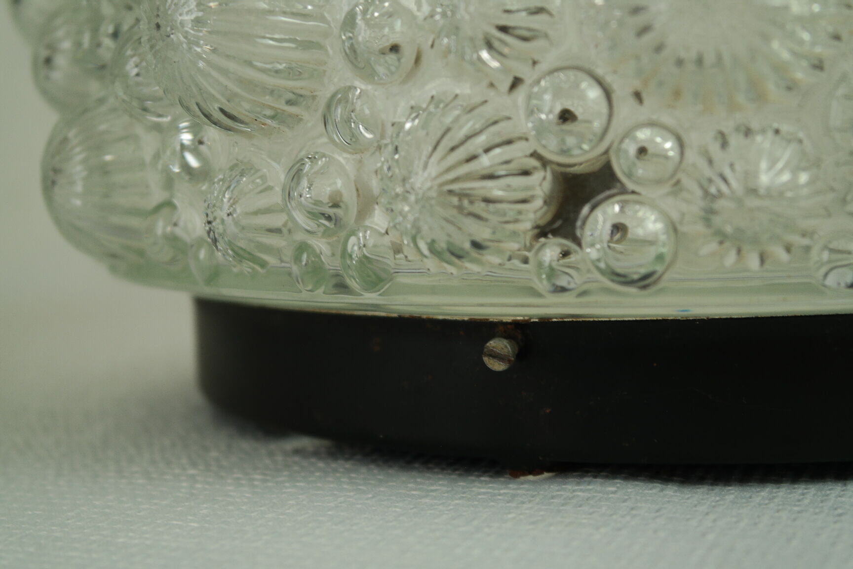 Round wall lamp by Helena Tynell vintage 70s