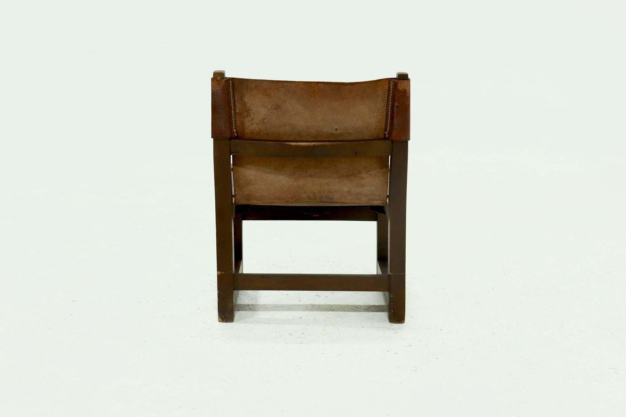 Chaise d'appoint Riazza par Paco Muñoz pour Darro Espagne 1960