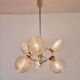 Large Midcentury Galaxy Sputnik Chandelier, Germany, 1970s