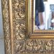 Mirror/Frame Barbizon/Wood&Stucco gilded with fine gold/XIXth