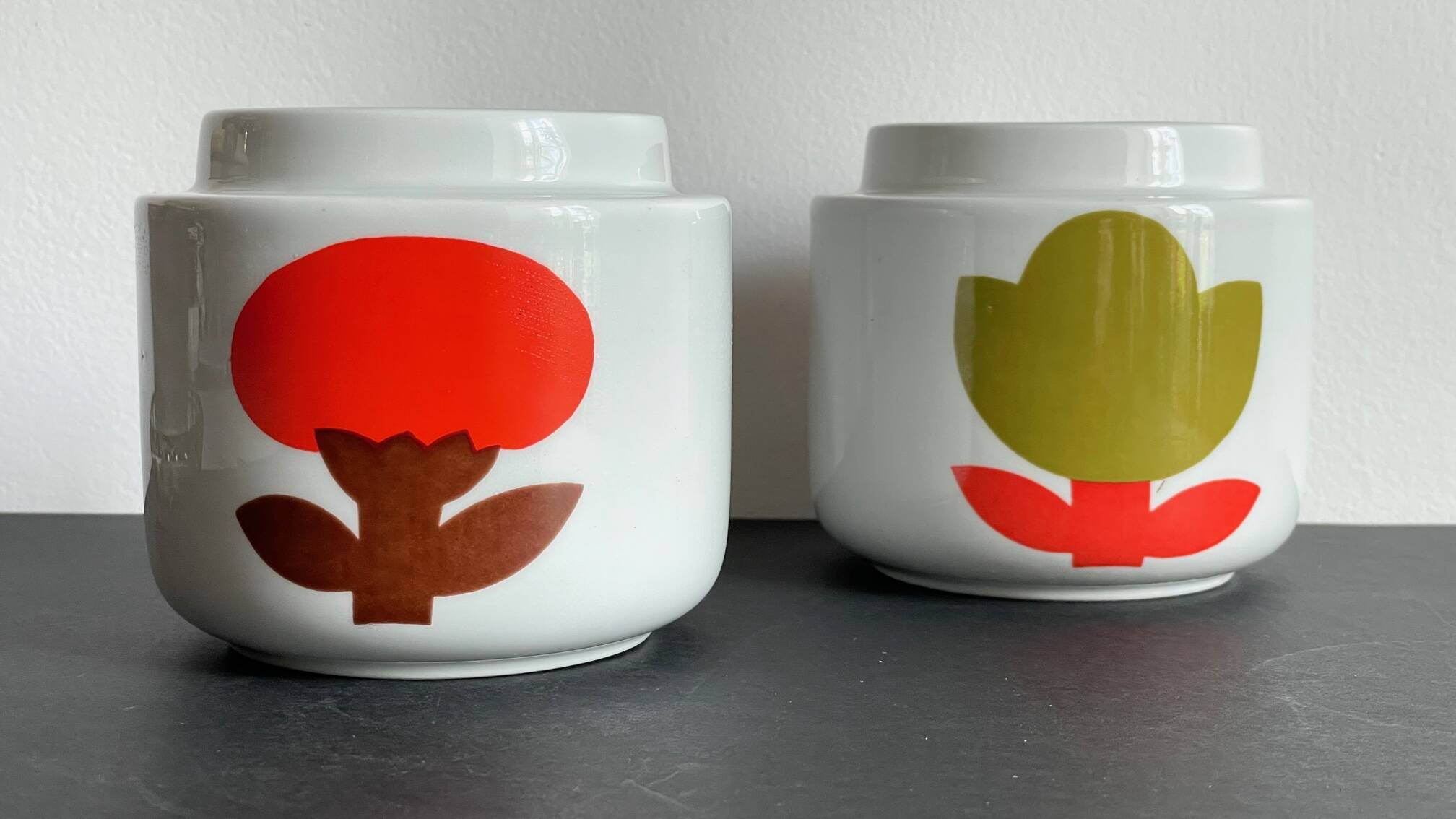 Jars franco pozzi - made in italy vintage