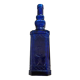 Blue glass bottle