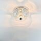 Space Age Glass Ceiling Light 'Wave' Model by by Koch & Lowy for P&P, 1970s