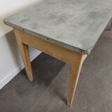 Bistro table zinc tray 185 cm