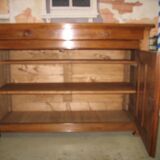 Woodwork in oak 1900 era furniture