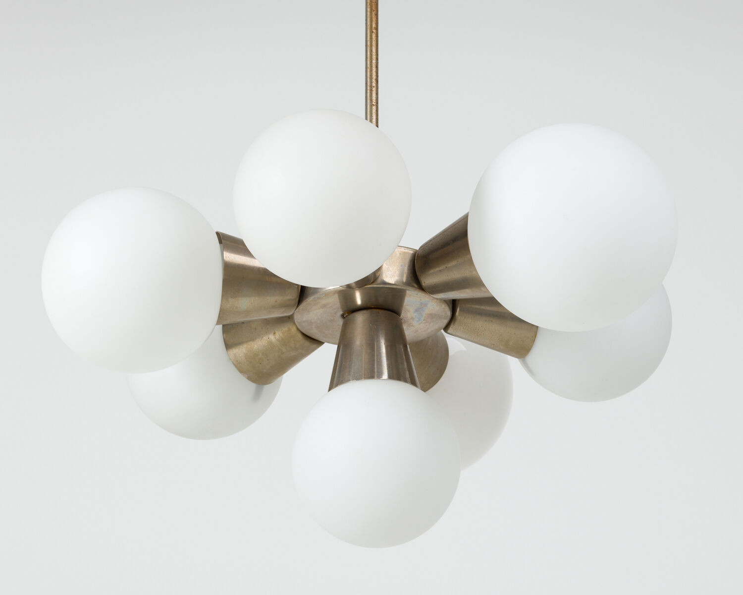 Pendant lamp from Kamenický Šenov, 1960s