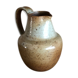 Nice speckled enamelled sandstone pitcher