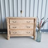 Commode bois massif