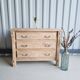 Solid wood chest of drawers
