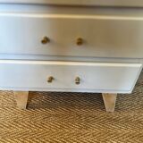 Vintage chiffonier with compass feet