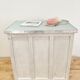 Small green grey vintage Cabinet