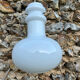 Vintage 1970s opaline glass pendant light