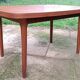 Oval dining table + extension in vintage Scandinavian style