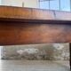 Rustic farmhouse table, solid oak, 2m