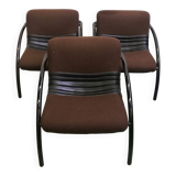 Suite of 3 Airborne armchairs