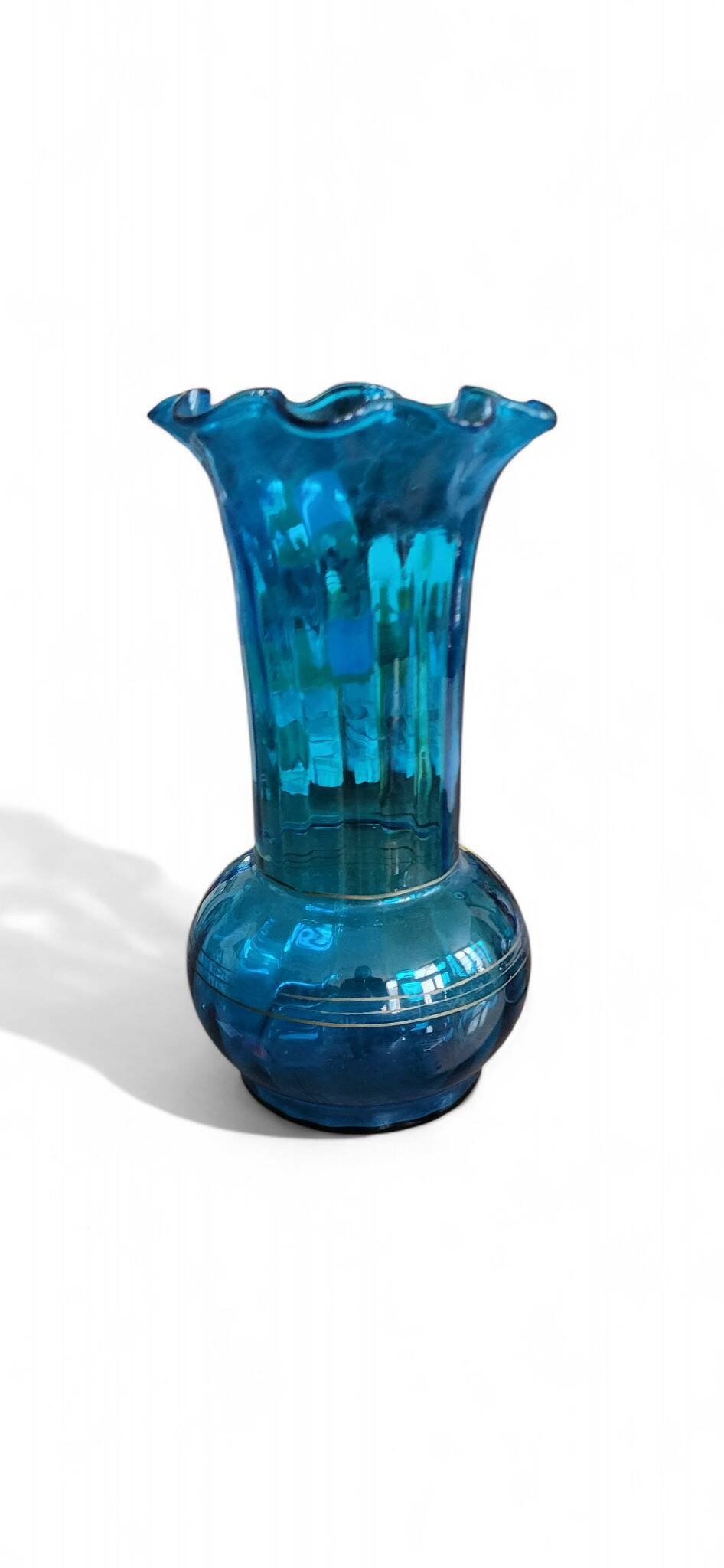 Art Nouveau glass vase